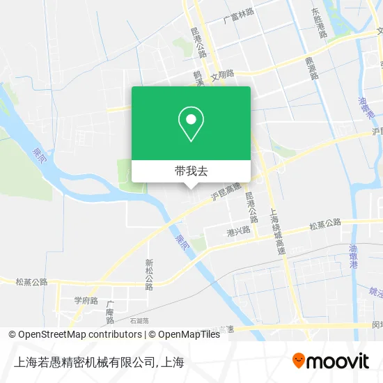 上海若愚精密机械有限公司地图