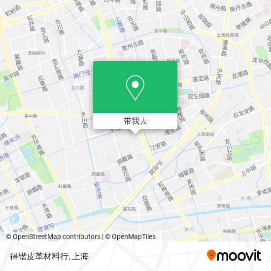 得锴皮革材料行地图