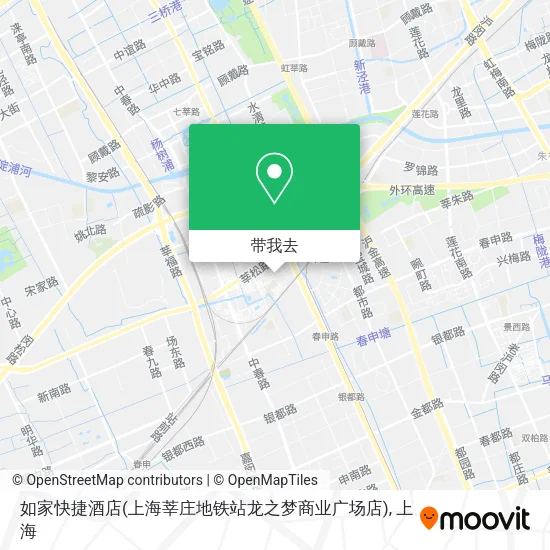 如家快捷酒店(上海莘庄地铁站龙之梦商业广场店)地图