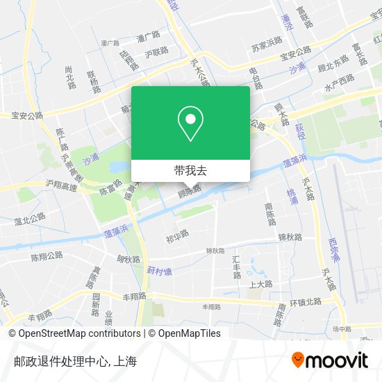 邮政退件处理中心地图