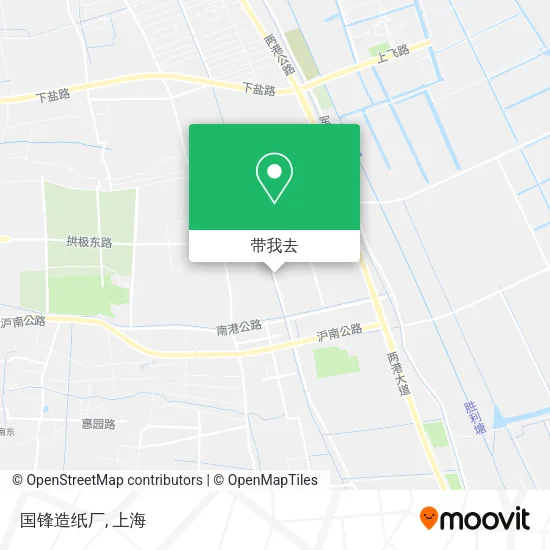 国锋造纸厂地图