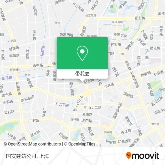 国安建筑公司地图