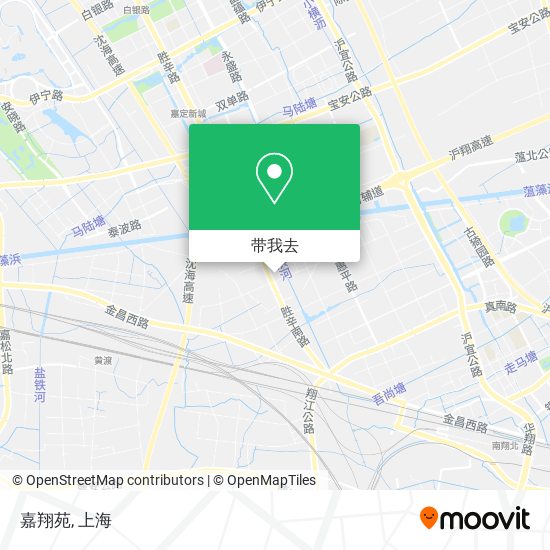 嘉翔苑地图