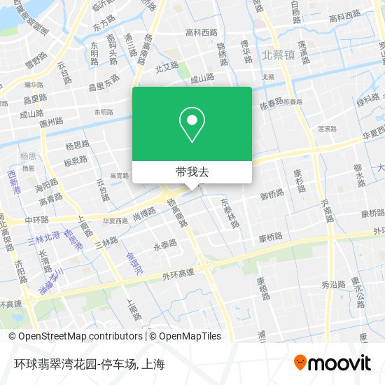 环球翡翠湾花园-停车场地图