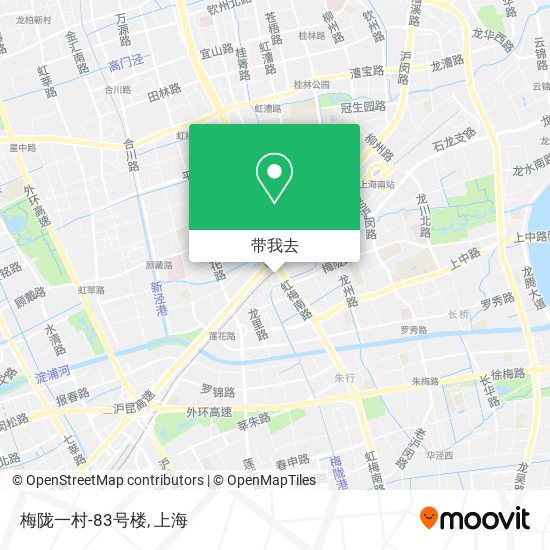 梅陇一村-83号楼地图