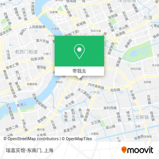 瑞嘉宾馆-东南门地图
