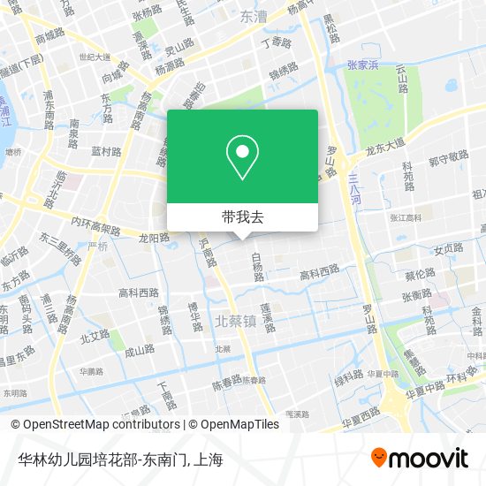 华林幼儿园培花部-东南门地图