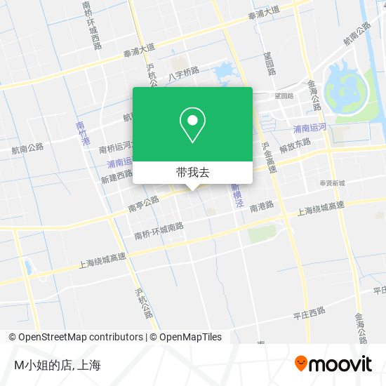 M小姐的店地图