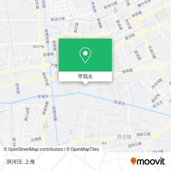 洞河泾地图