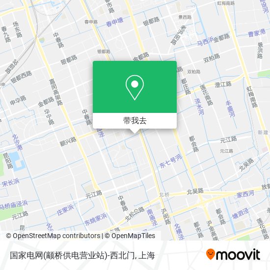 国家电网(颛桥供电营业站)-西北门地图