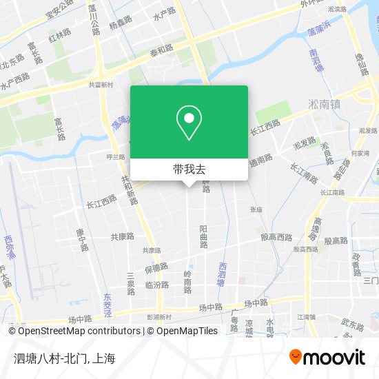 泗塘八村-北门地图