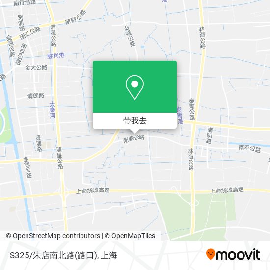 S325/朱店南北路(路口)地图
