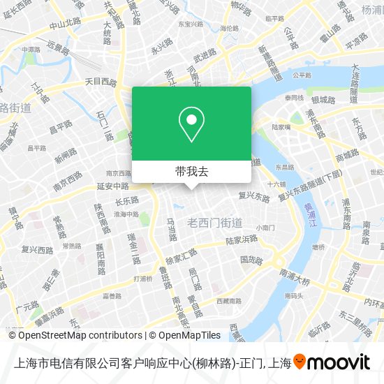 上海市电信有限公司客户响应中心(柳林路)-正门地图