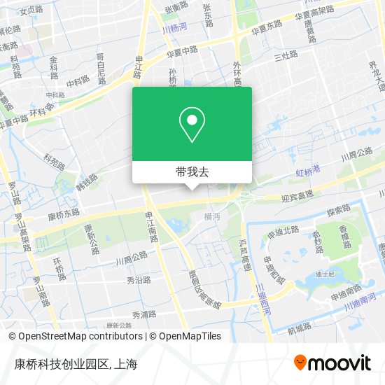 康桥科技创业园区地图