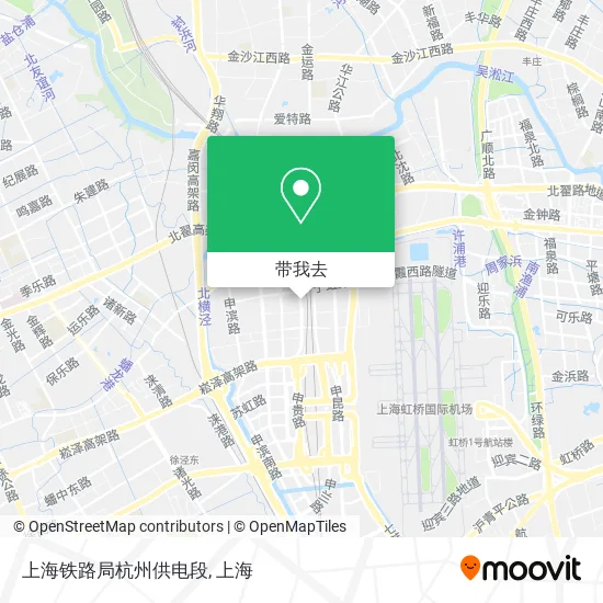 上海铁路局杭州供电段地图