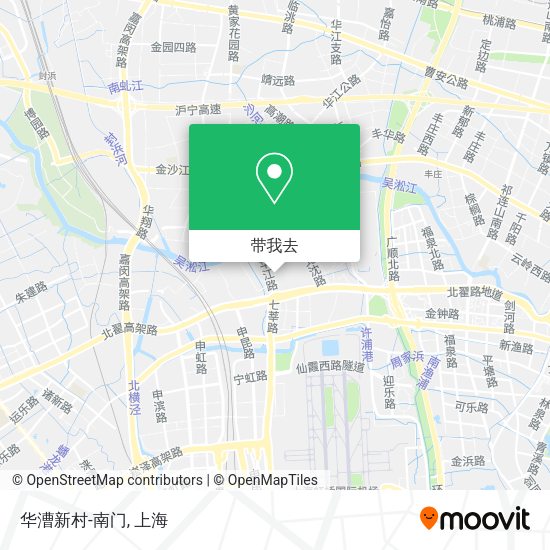 华漕新村-南门地图