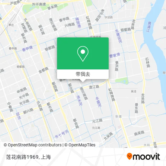 莲花南路1969地图