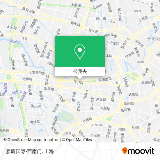 嘉庭国际-西南门地图