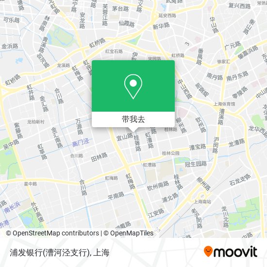 浦发银行(漕河泾支行)地图