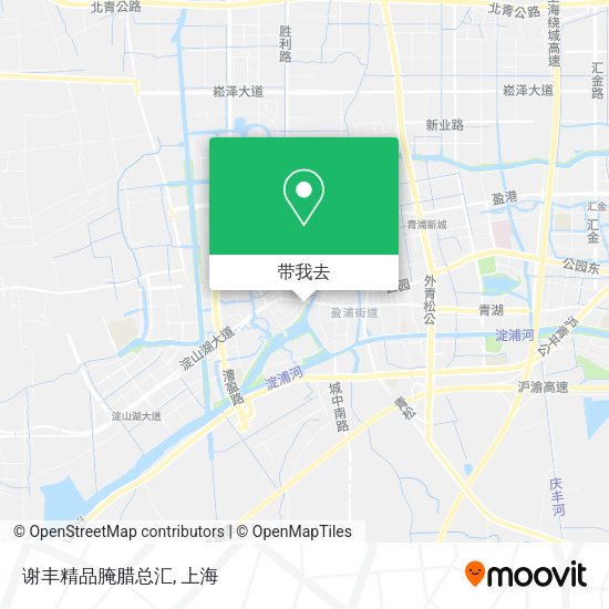 谢丰精品腌腊总汇地图