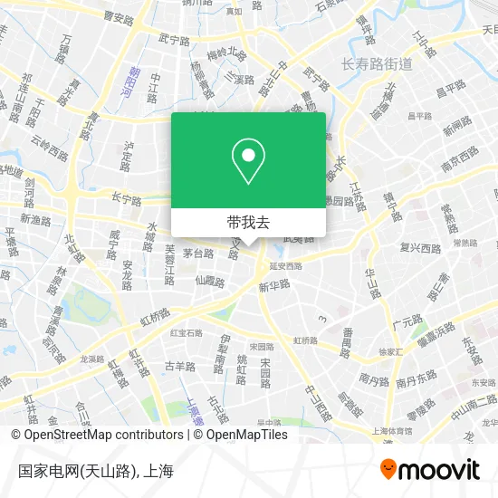 国家电网(天山路)地图