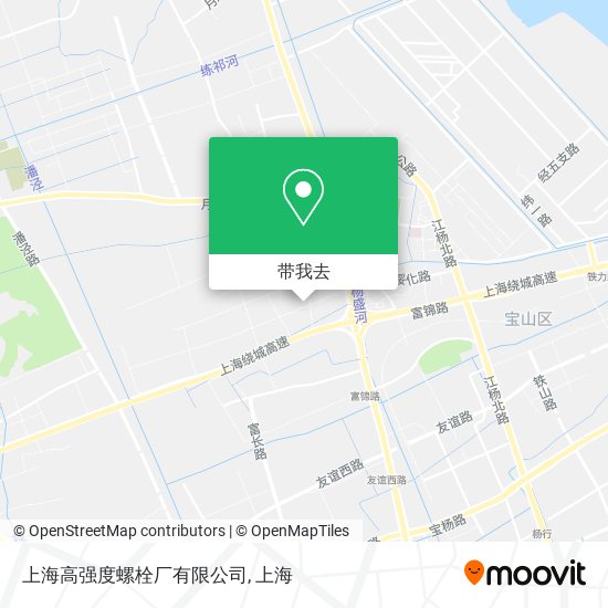 上海高强度螺栓厂有限公司地图