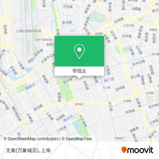 无量(万象城店)地图