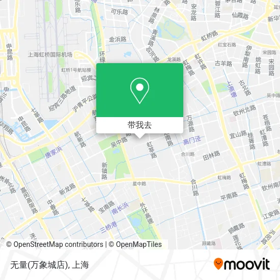 无量(万象城店)地图