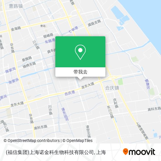 (福信集团)上海诺金科生物科技有限公司地图