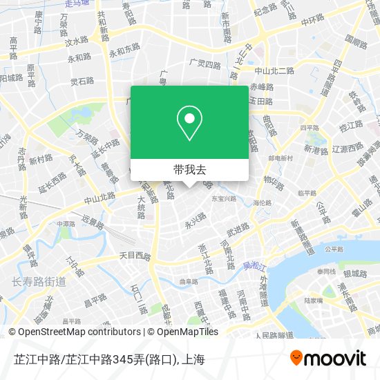芷江中路/芷江中路345弄(路口)地图