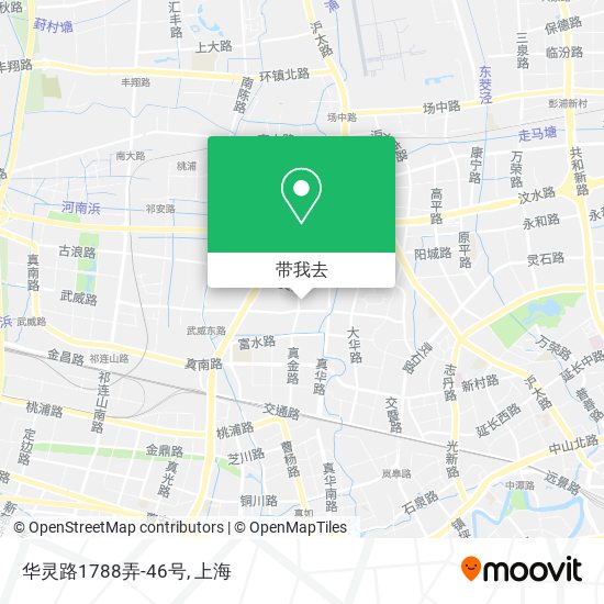 华灵路1788弄-46号地图