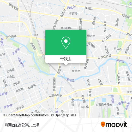耀顺酒店公寓地图