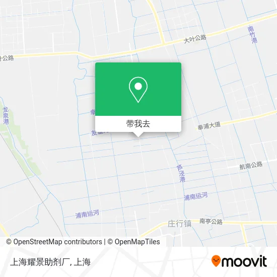 上海耀景助剂厂地图