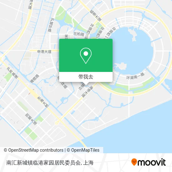 南汇新城镇临港家园居民委员会地图