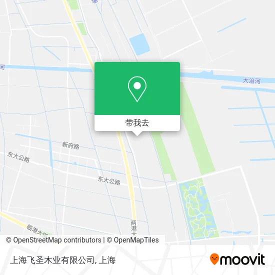 上海飞圣木业有限公司地图