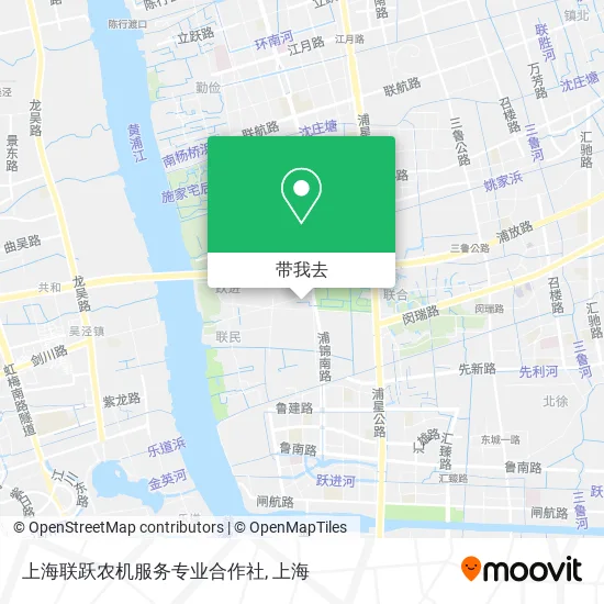 上海联跃农机服务专业合作社地图