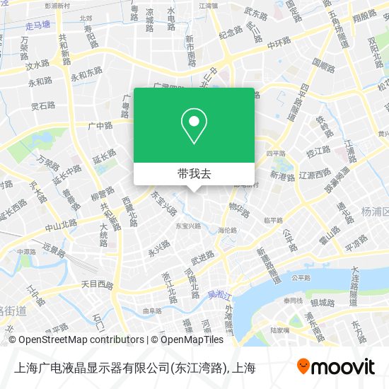 上海广电液晶显示器有限公司(东江湾路)地图