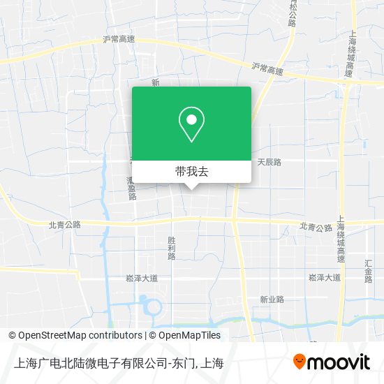 上海广电北陆微电子有限公司-东门地图