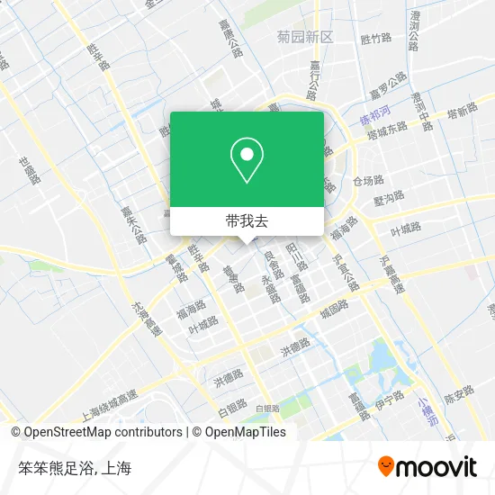 笨笨熊足浴地图