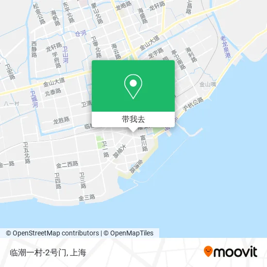 临潮一村-2号门地图