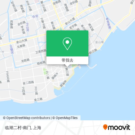 临潮二村-南门地图