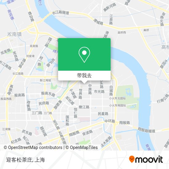 迎客松茶庄地图