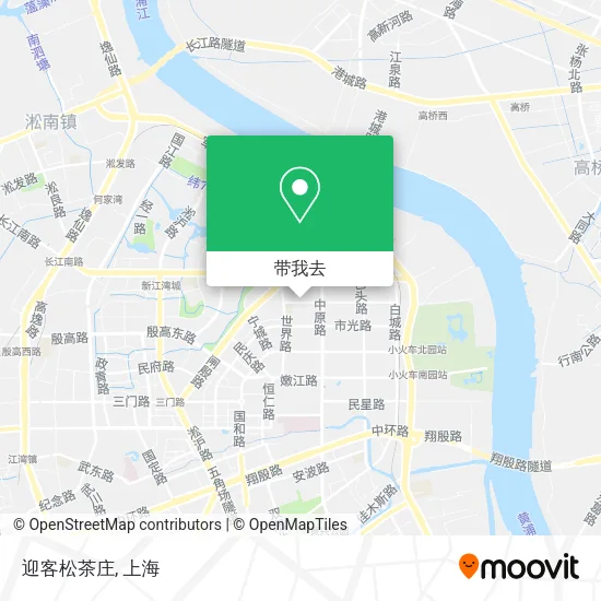 迎客松茶庄地图