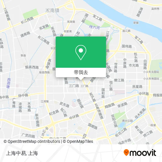 上海中易地图