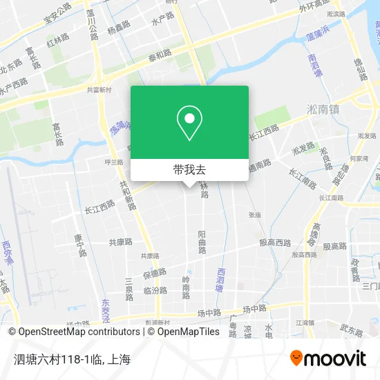 泗塘六村118-1临地图