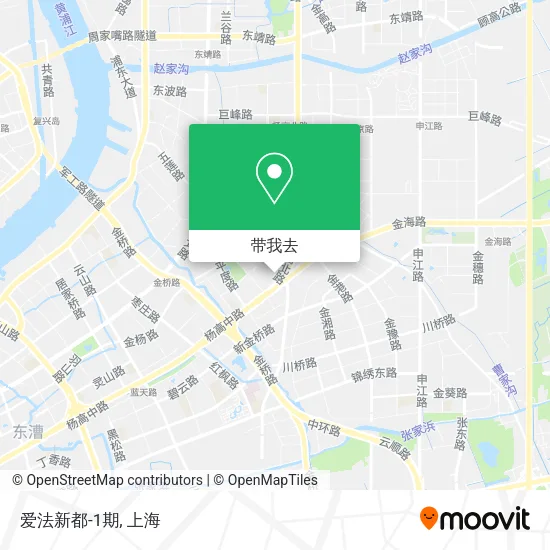 爱法新都-1期地图