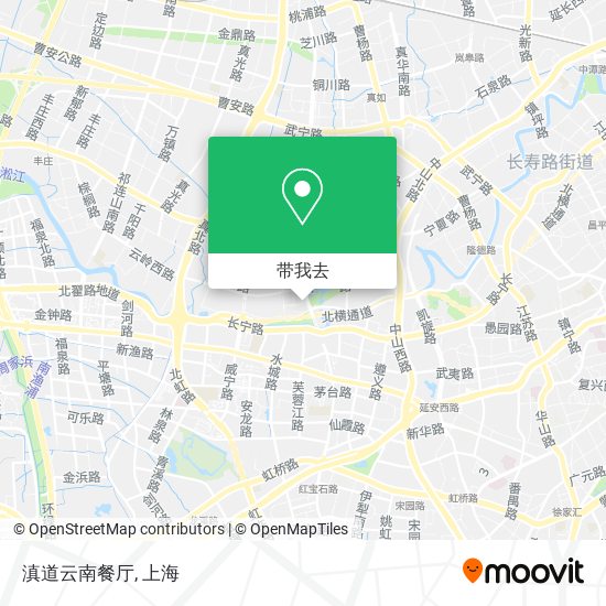 滇道云南餐厅地图