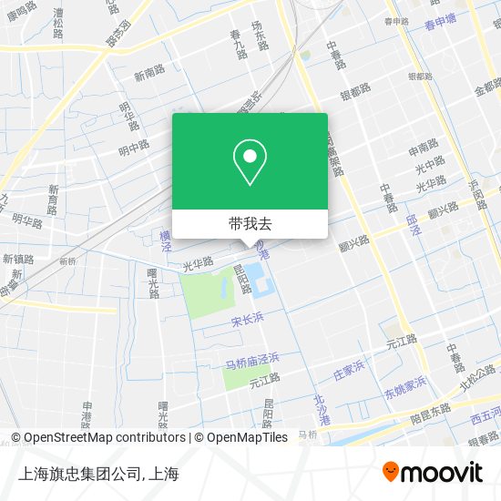 上海旗忠集团公司地图