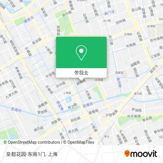 皇都花园-东南1门地图