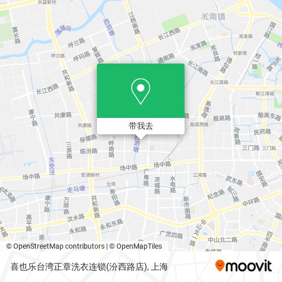 喜也乐台湾正章洗衣连锁(汾西路店)地图